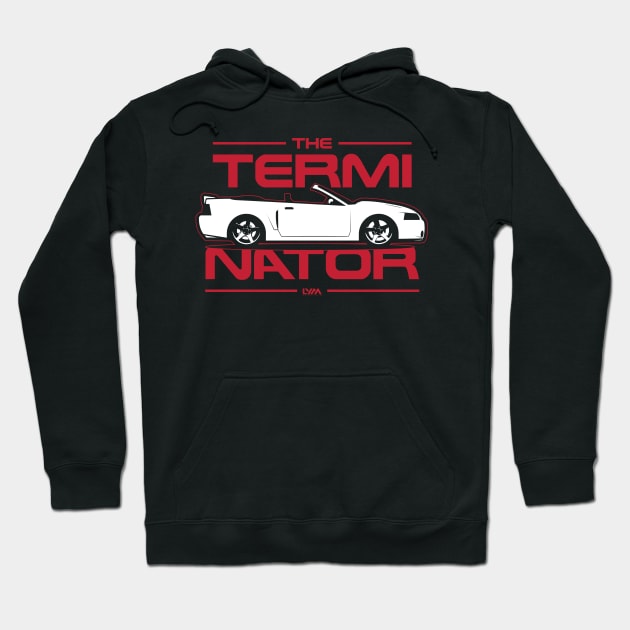 New Edge 1999-2004 Ford Mustang Terminator Convertible Side Hoodie by LYM Clothing